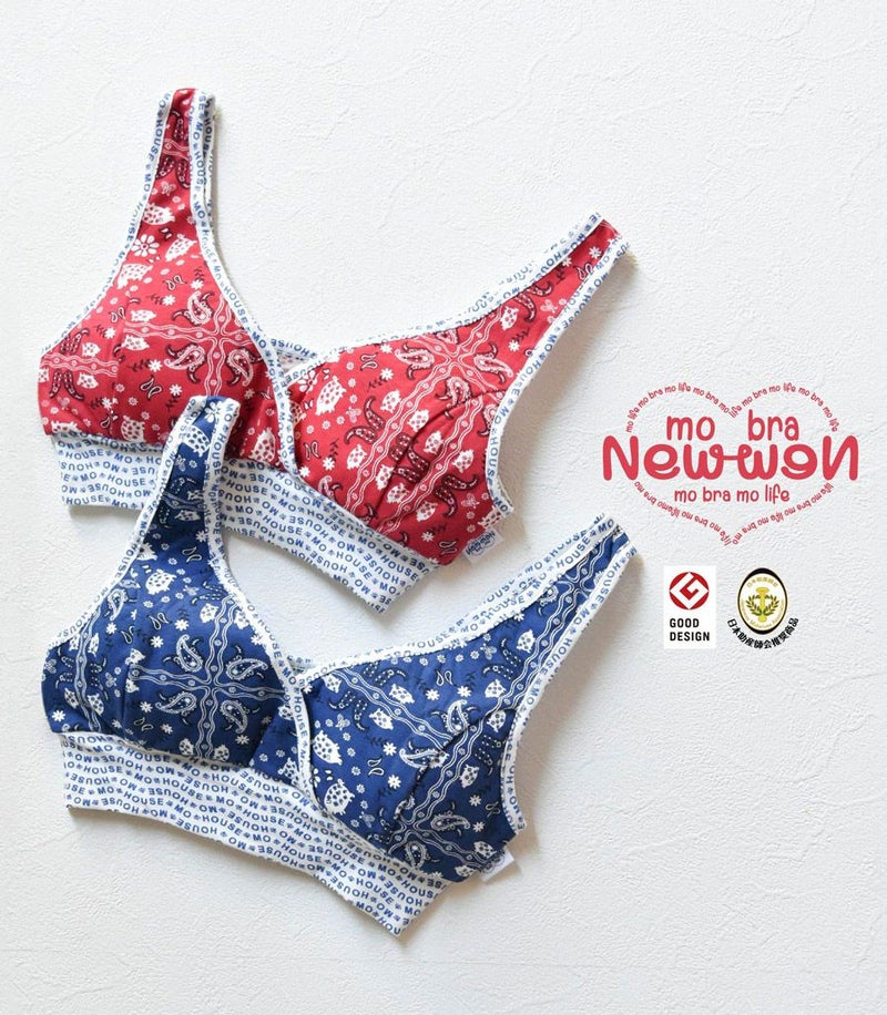 モーブラNewNew バンダナ　授乳ブラ　マタニティブラ【授乳服・マタニティウェア・授乳ブラ】