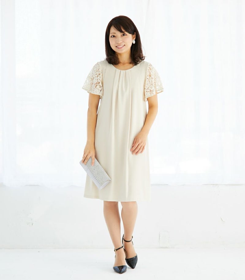 ジョーゼットワンピ 授乳服 マタニティ服 日本製