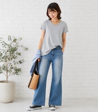 CARINO-DT　チュニックショートスリーブ 授乳服 日本製【授乳服・マタニティウェア・授乳ブラ】
