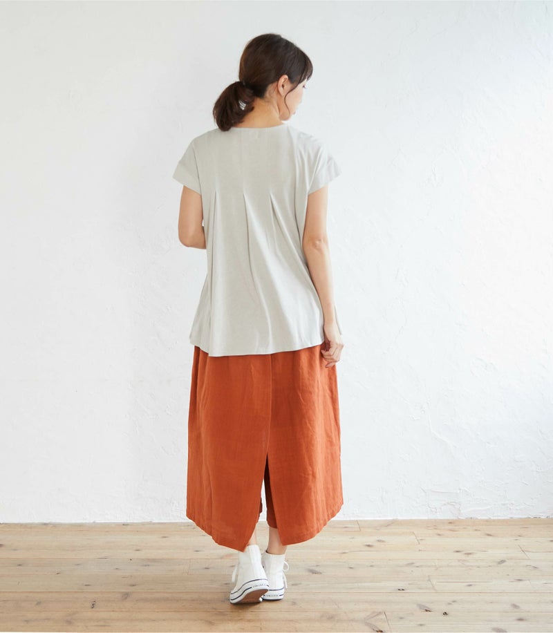 バックカバーパンツ<br>授乳 マタ二ティボトム ネパール製【授乳服・マタニティウェア・授乳ブラ】