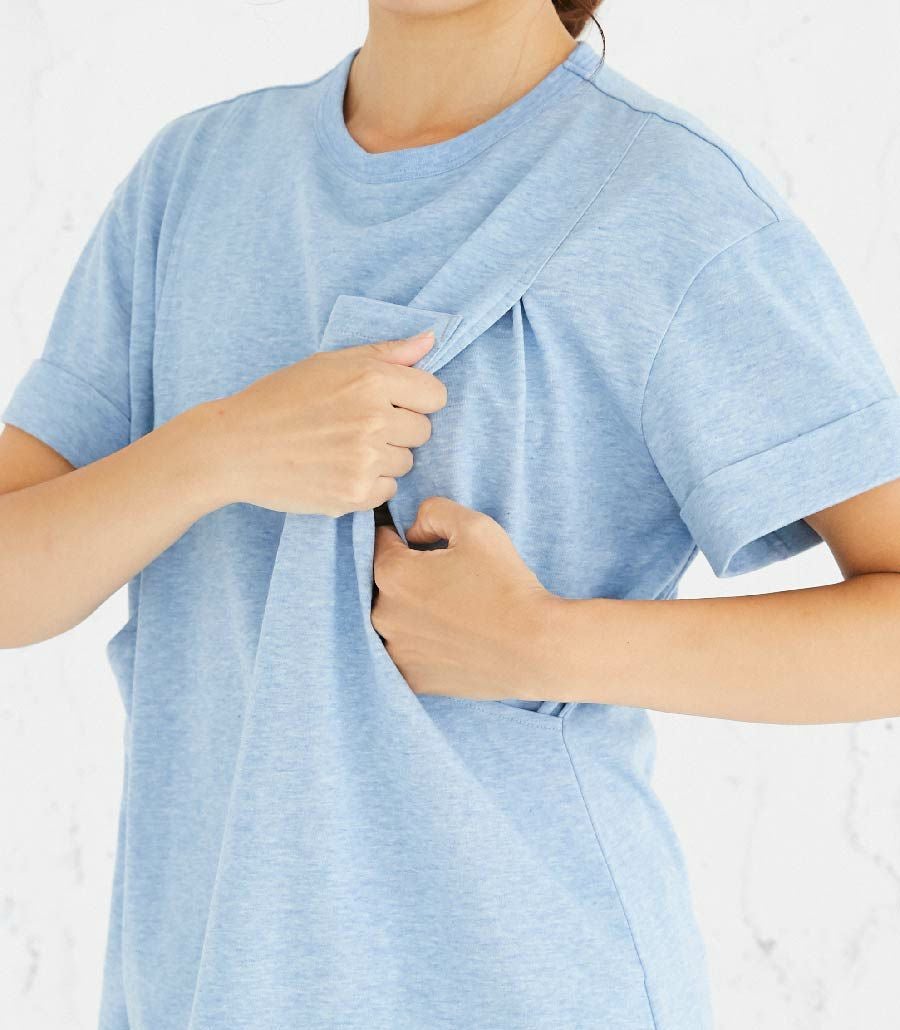 プレーリーオーガニックT 授乳服 日本製【授乳服・マタニティウェア・授乳ブラ】