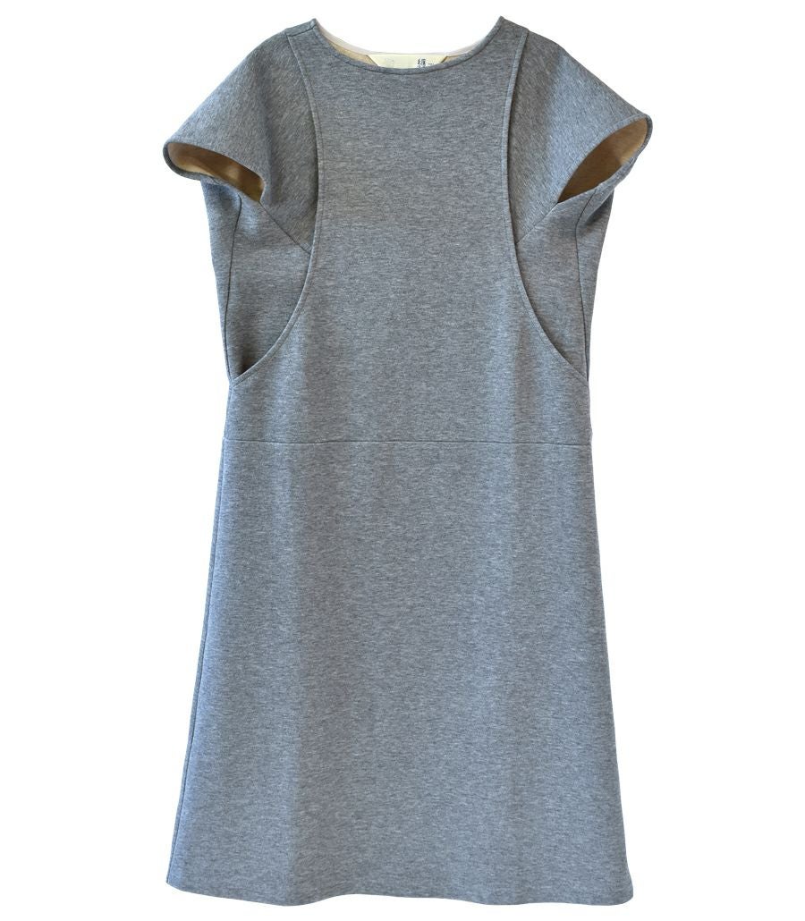 変わり袖切替ワンピース 授乳服 日本製 授乳服 マタニティ服 matohu ま