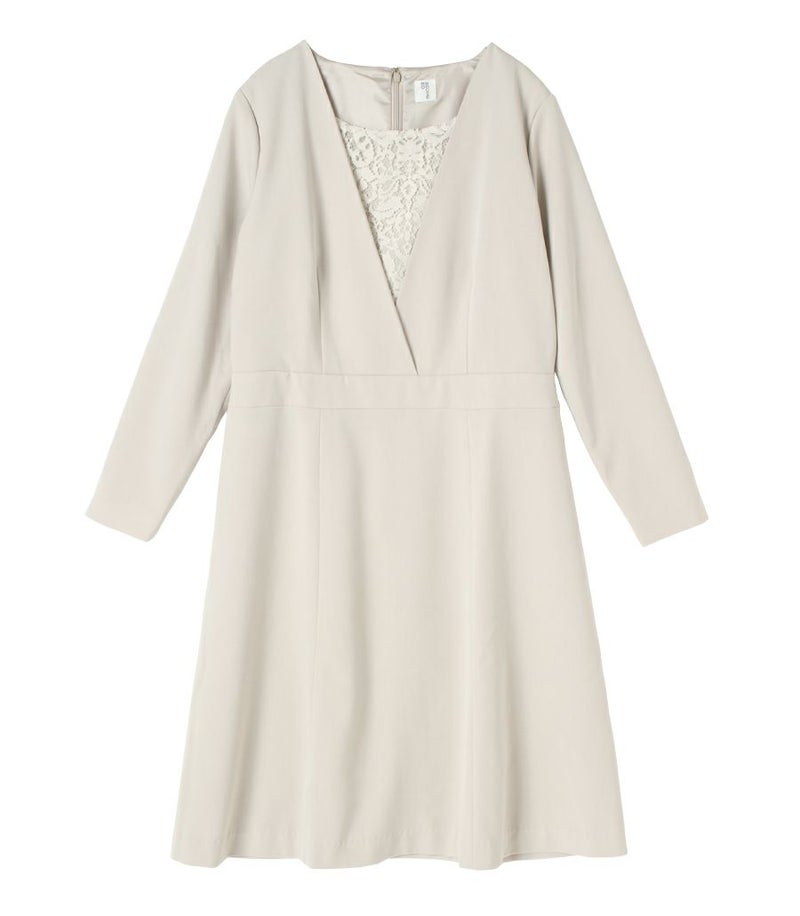 【会員様限定レンタル】クラシカルレース フォーマル授乳服 日本製【授乳服・マタニティウェア・授乳ブラ】