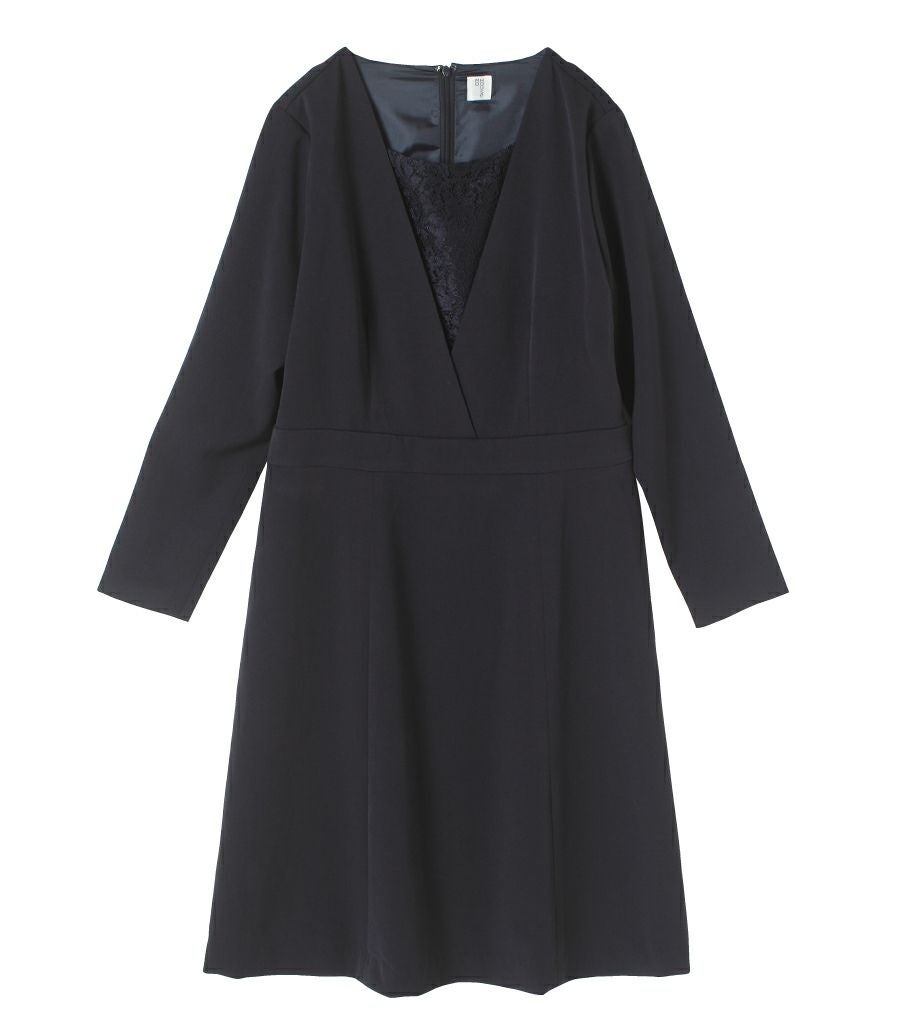 【会員様限定レンタル】クラシカルレース フォーマル授乳服 日本製【授乳服・マタニティウェア・授乳ブラ】