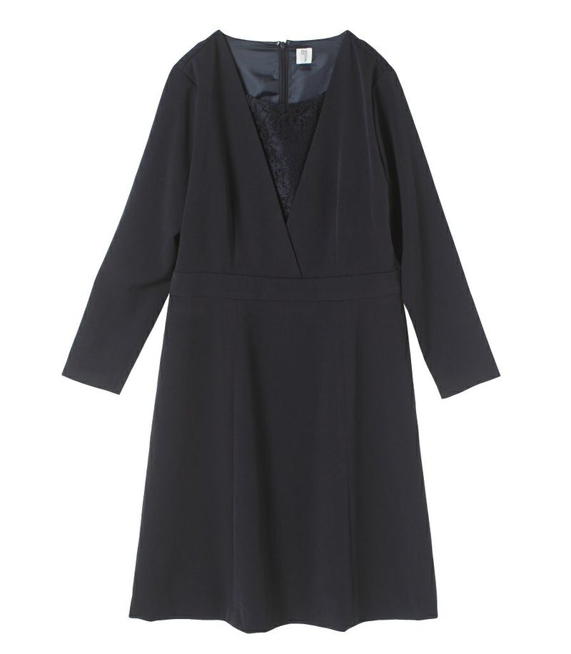 【会員様限定レンタル】クラシカルレース フォーマル授乳服 日本製【授乳服・マタニティウェア・授乳ブラ】