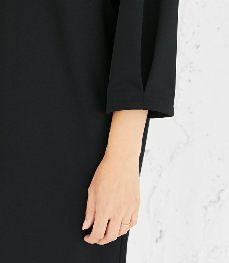 【会員様限定レンタル】バックリボンワンピース  フォーマル授乳服 日本製【授乳服・マタニティウェア・授乳ブラ】