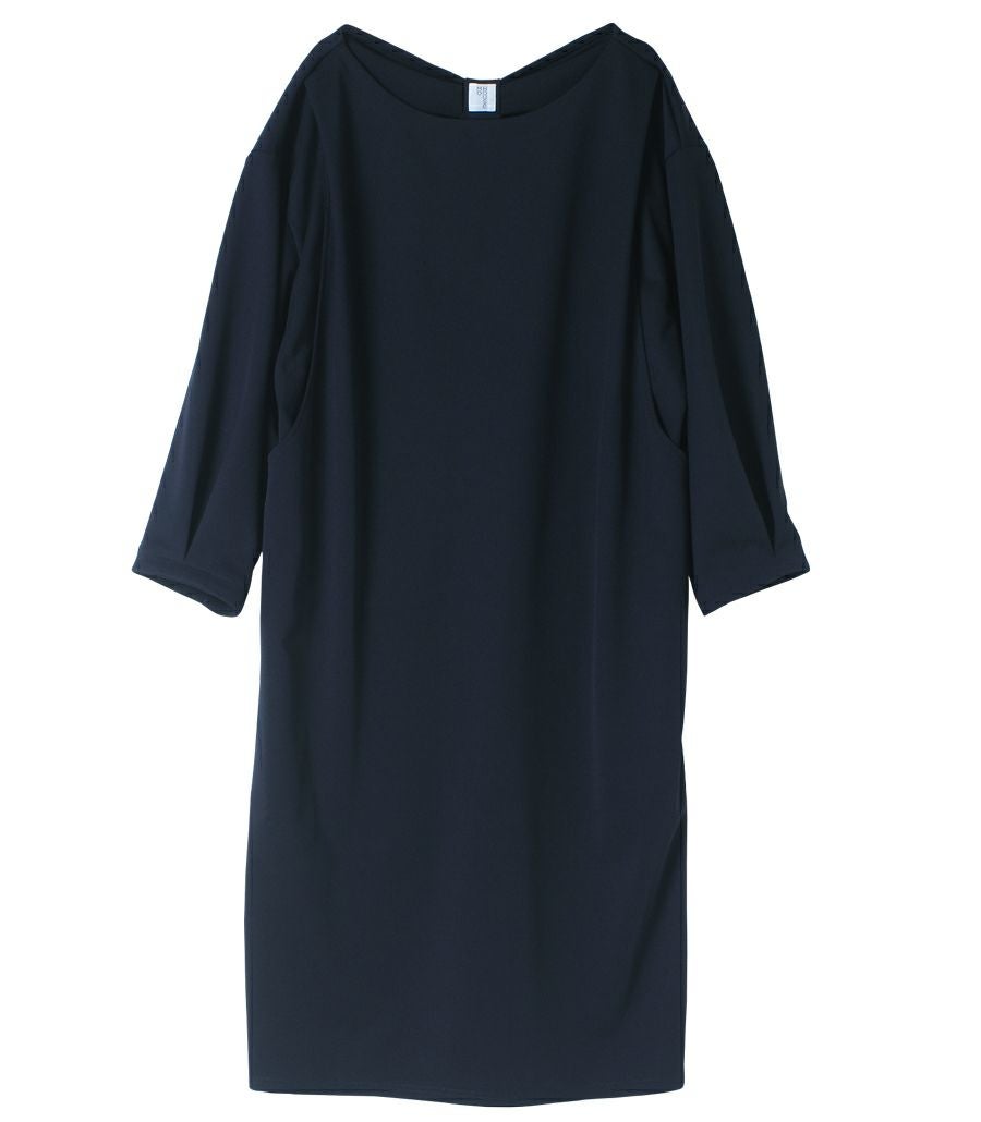 【会員様限定レンタル】バックリボンワンピース  フォーマル授乳服 日本製【授乳服・マタニティウェア・授乳ブラ】