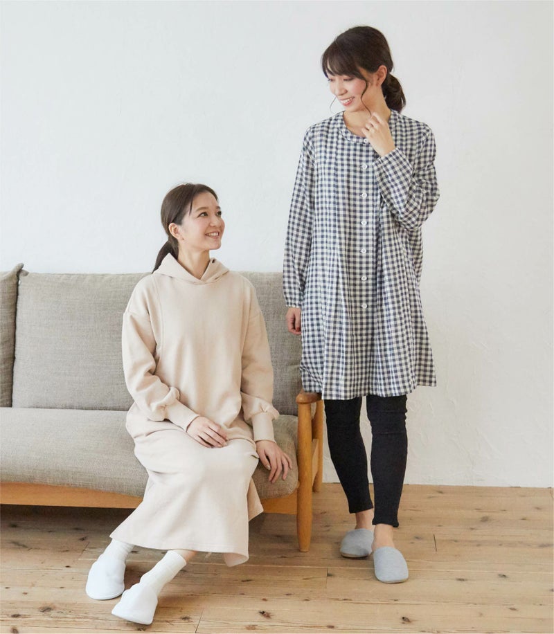 マタニティパジャマトップス 授乳服 マタニティ服 日本製