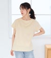 CARINO ベーシックT（半袖） 日本製【授乳服・マタニティウェア・授乳ブラ】