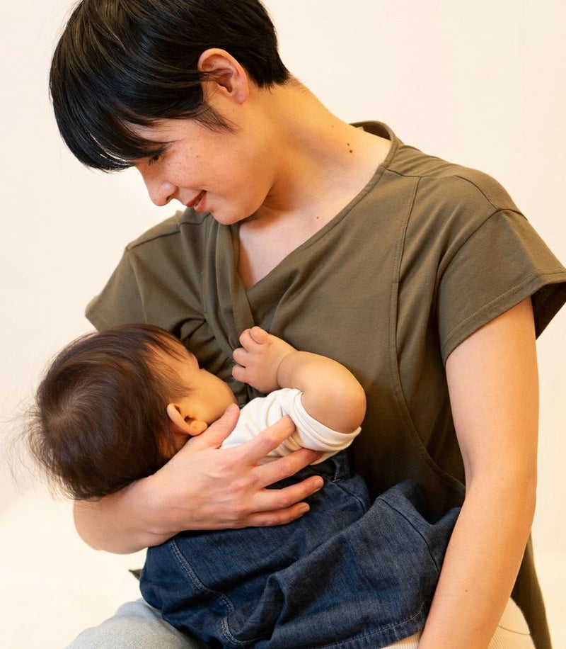 CARINO ベーシックT(半袖) 日本製