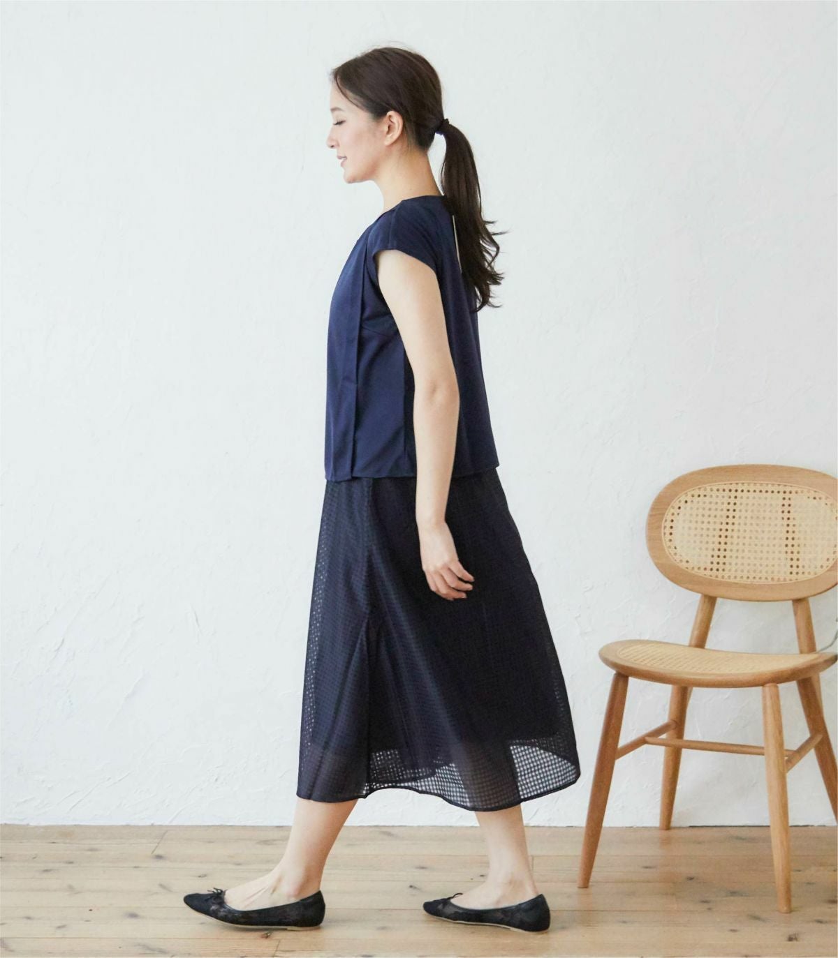 【会員様限定レンタル】フネートル フォーマル授乳服 日本製【授乳服・マタニティウェア・授乳ブラ】