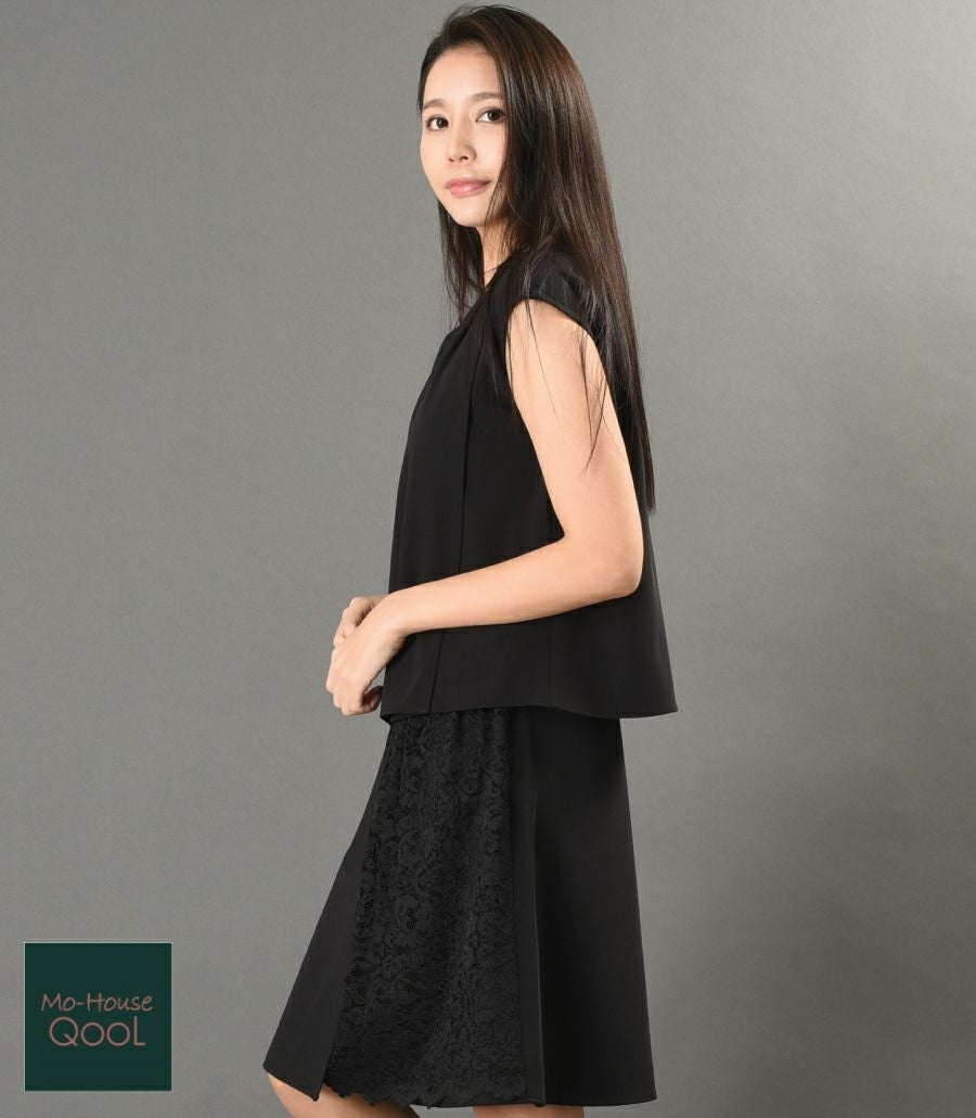 【会員様限定レンタル】 QOOL Lacier（レーシア）フォーマル授乳服 日本製【授乳服・マタニティウェア・授乳ブラ】