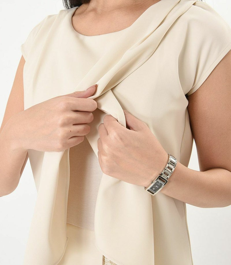 【会員様限定レンタル】 QOOL Lacier（レーシア）フォーマル授乳服 日本製【授乳服・マタニティウェア・授乳ブラ】