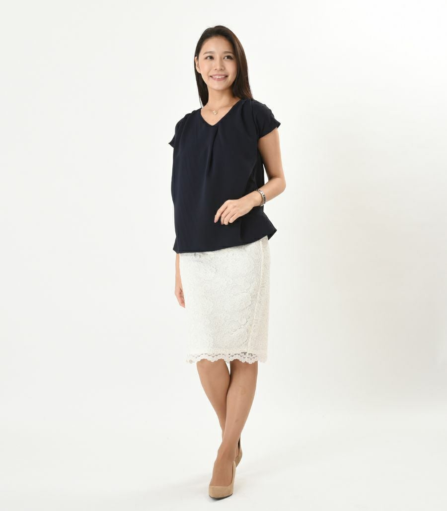 【会員様限定レンタル】QOOL fino（フィノ） フォーマル授乳服 日本製【授乳服・マタニティウェア・授乳ブラ】