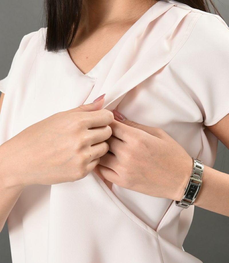 【会員様限定レンタル】QOOL fino（フィノ） フォーマル授乳服 日本製【授乳服・マタニティウェア・授乳ブラ】