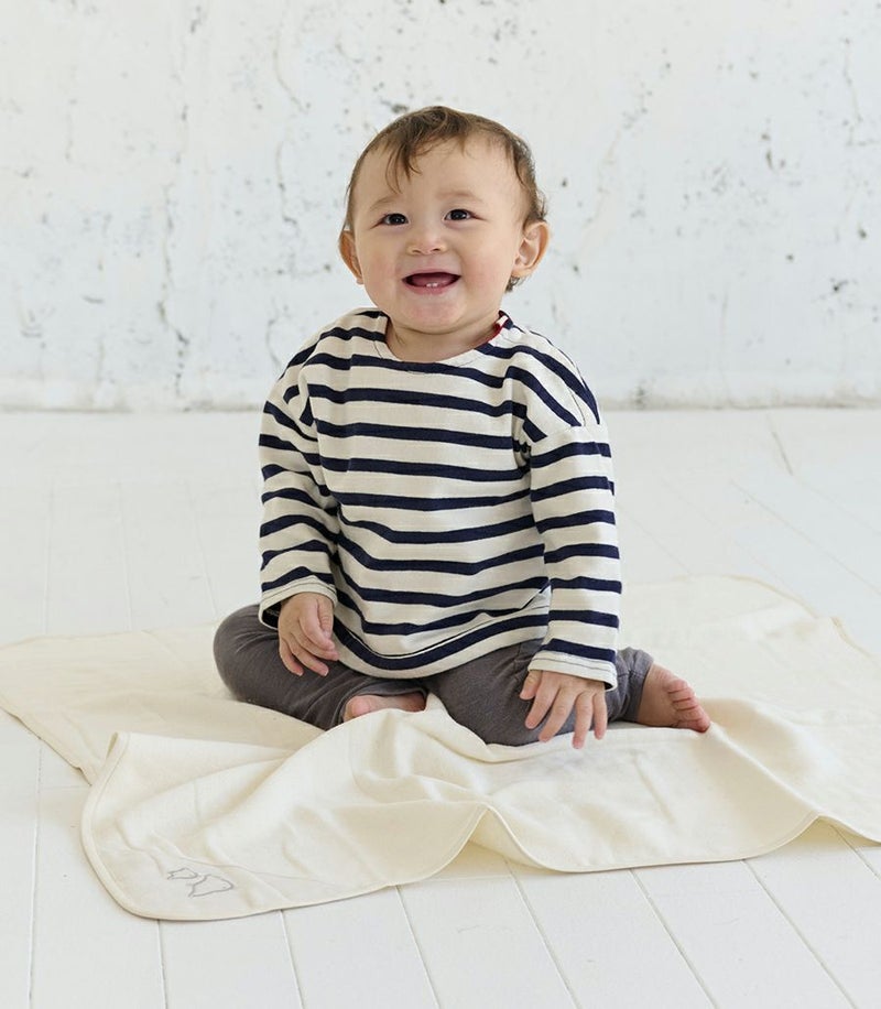 オーガニックコットン背守りアフガン【授乳服・マタニティウェア・授乳ブラ】