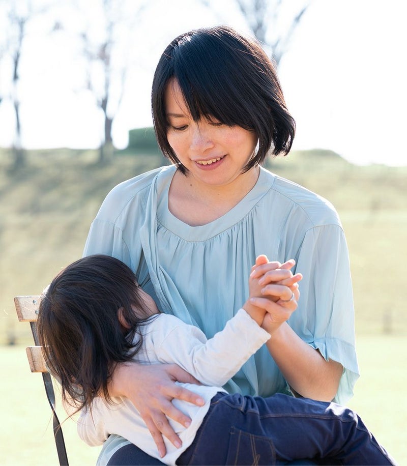 ギャザーネックブラウス 授乳服 マタニティ服 日本製