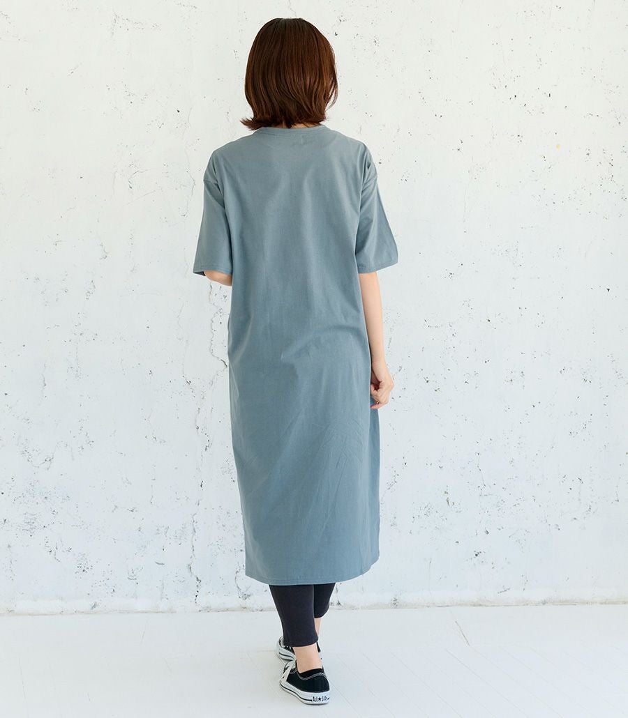 シンプルワンピース 授乳服 マタニティ服 日本製 | 授乳服・マタニティ