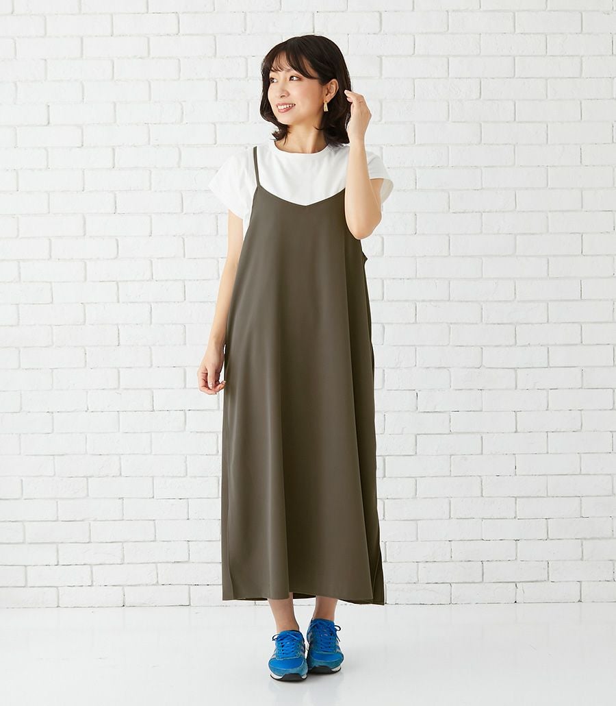 キャミワンピース(Tシャツ付き)☆ 授乳服 マタニティ服 日本製 授乳服