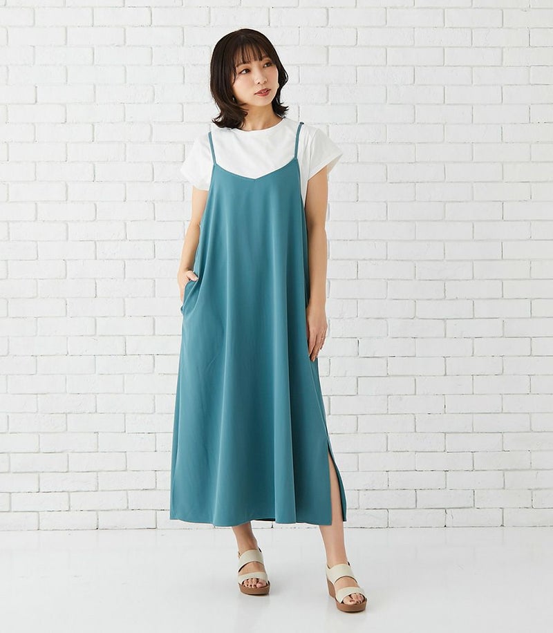 キャミワンピース(Tシャツ付き)★ 授乳服 マタニティ服 日本製