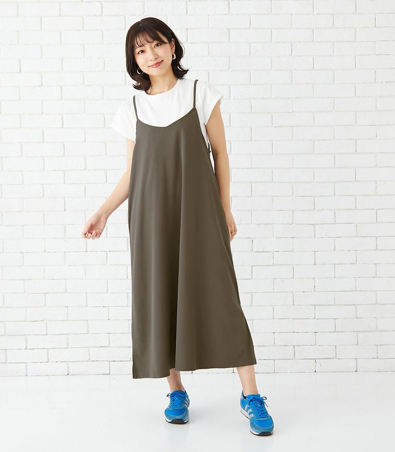 授乳服 キャミワンピース(Tシャツ付き)