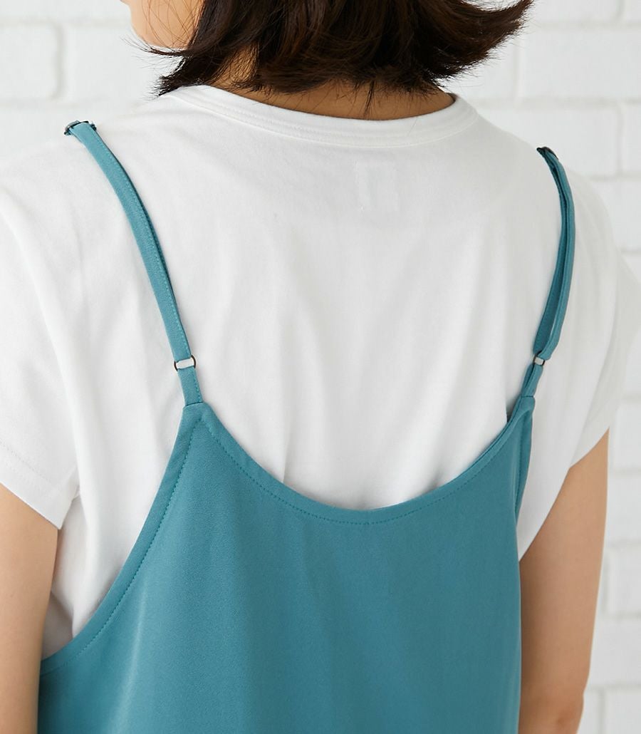 キャミワンピース(Tシャツ付き)☆ 授乳服 マタニティ服 日本製 授乳服