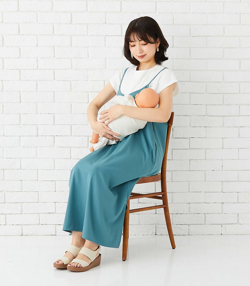 キャミワンピース(Tシャツ付き)★ 授乳服 マタニティ服 日本製