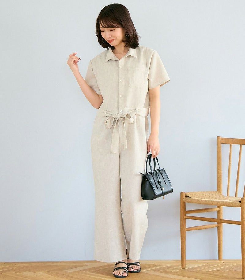 シャツオールインワン 授乳服 日本製