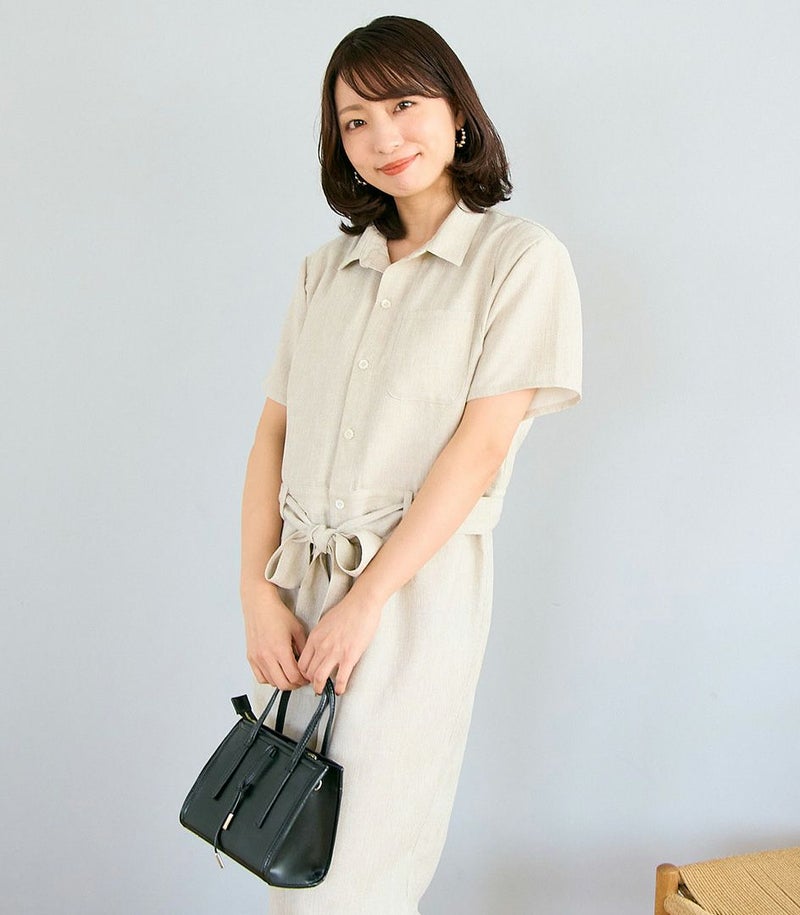 シャツオールインワン 授乳服 日本製