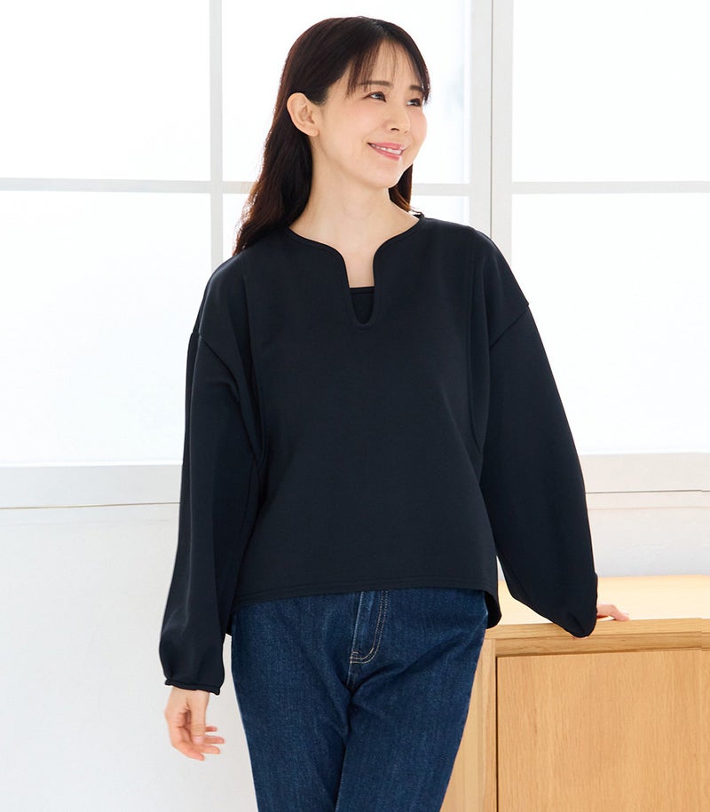 ダンボールスキッパートップス 授乳服 日本製